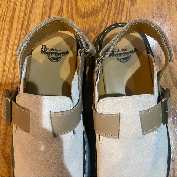 NWOT Dr. Martens Jorge II Suede & Leather Slingback Mule - Picture 5 of 8